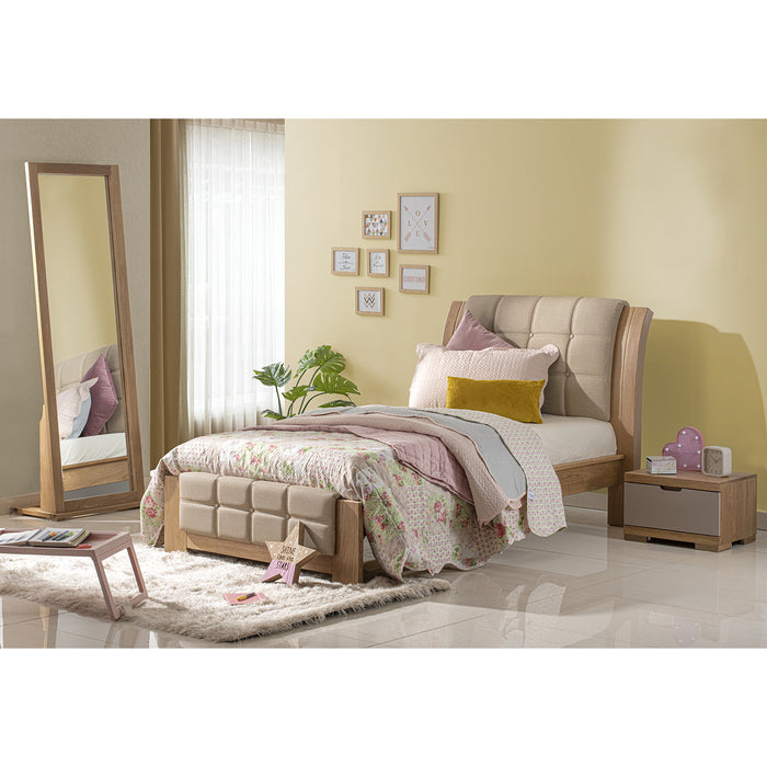 Recámara Twin Noruega  Marfil Natural Taupe