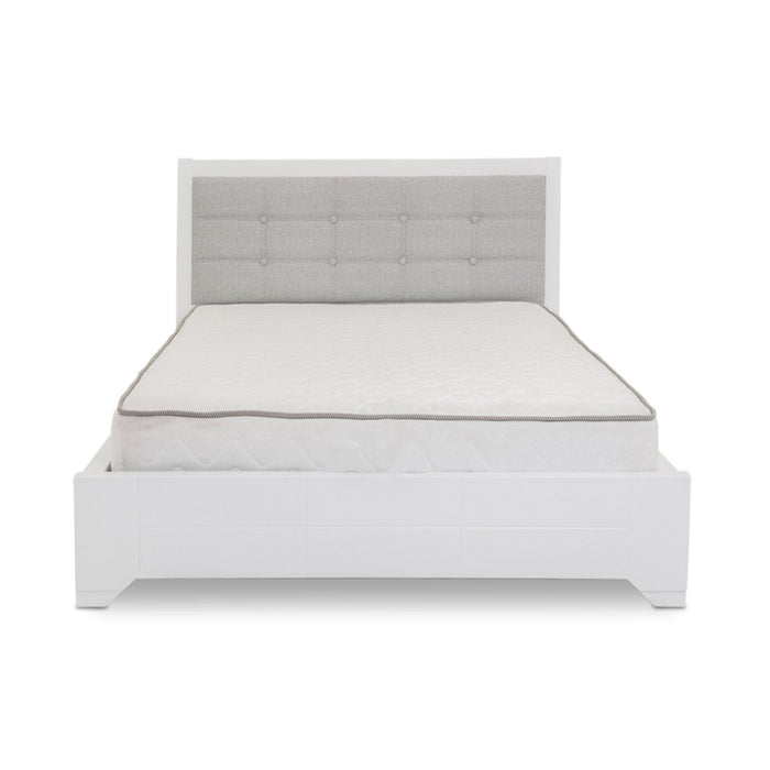 Cama Full Cooper Eurolino Gris, Blanco