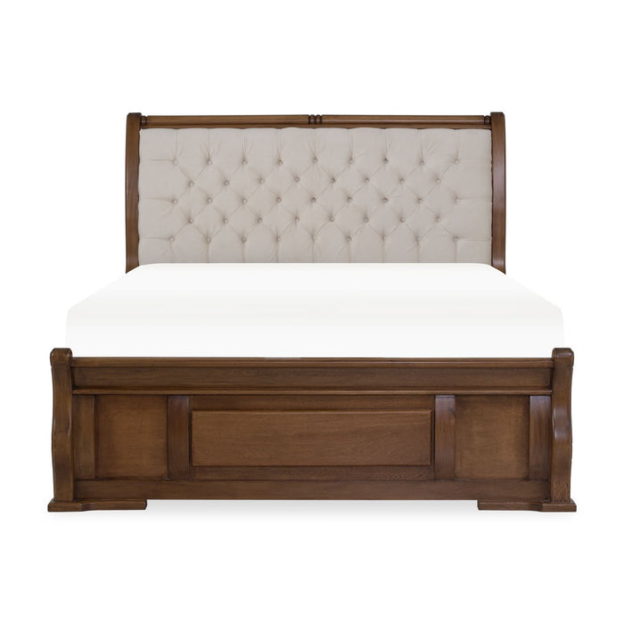Cama Queen Burgos Lino