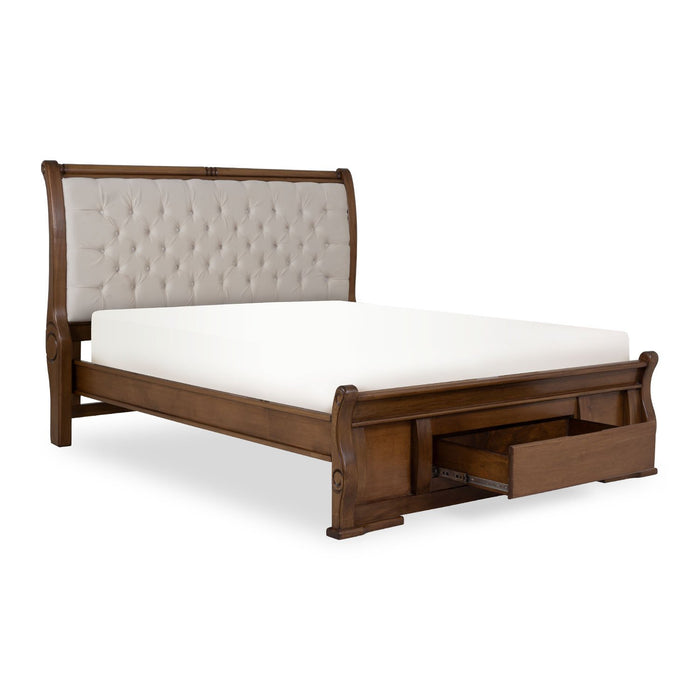 Cama Queen Burgos Lino
