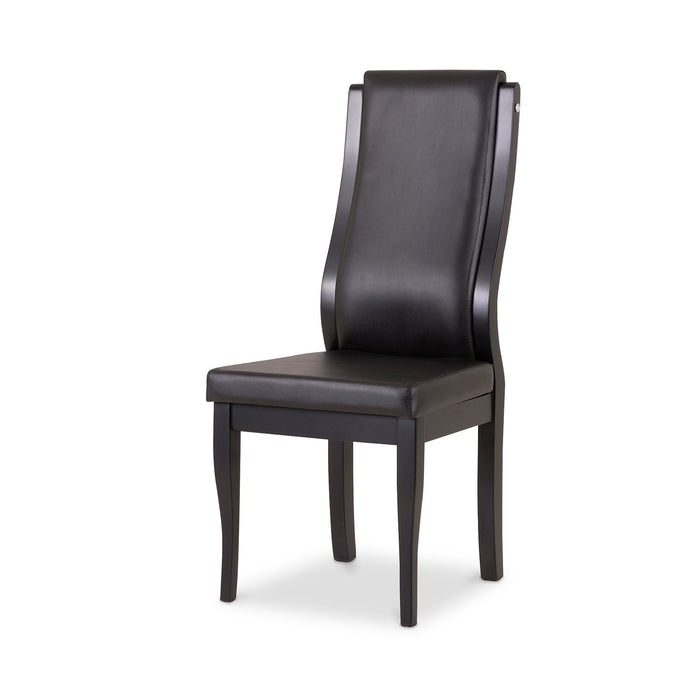 Comedor 6 Puestos Sebastián Eurocuero Negro