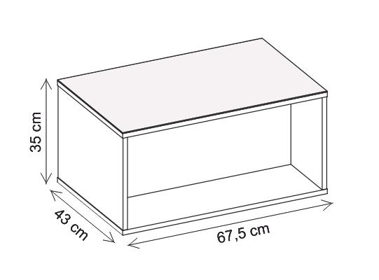 Mesa De Centro Auri Natural