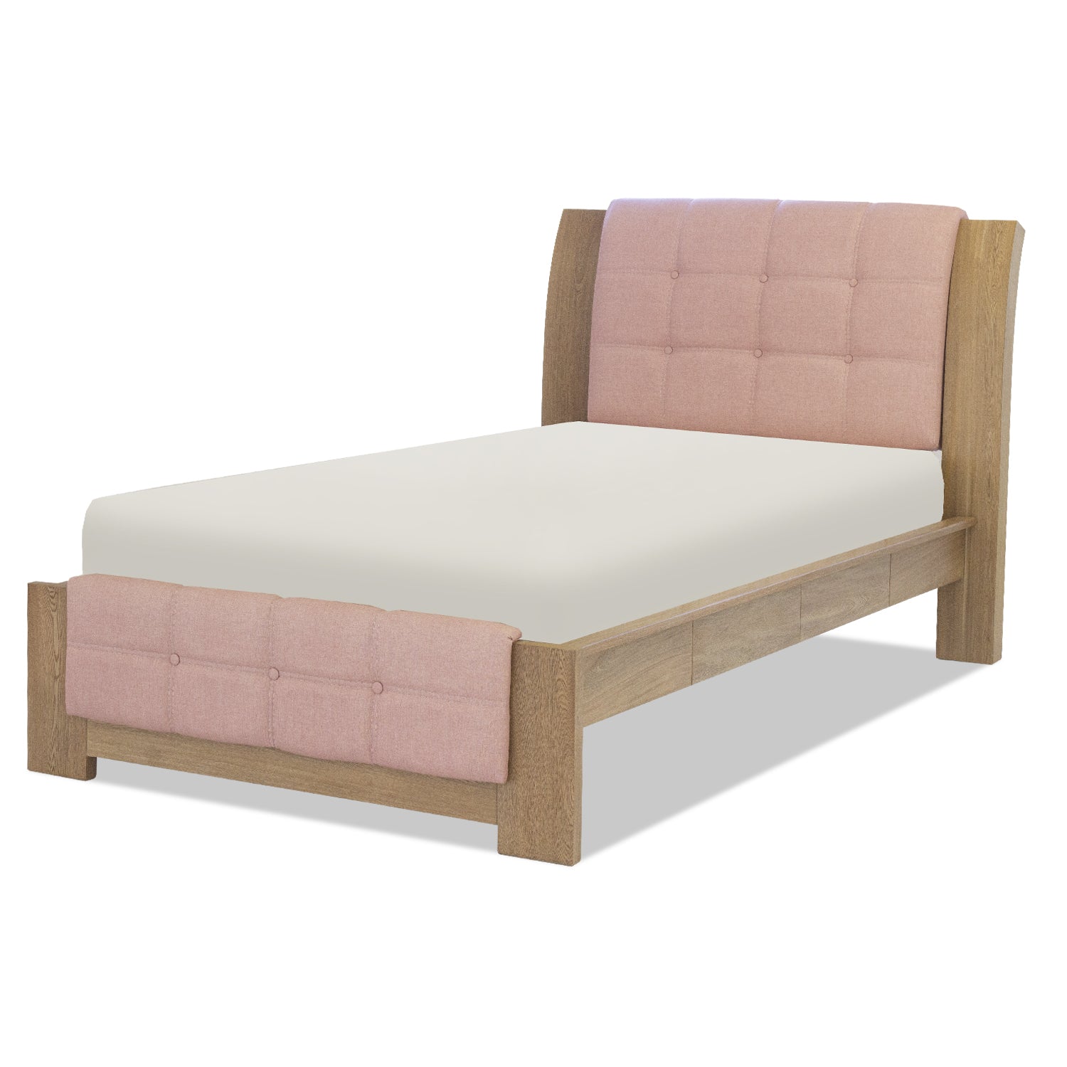Cama Twin Noruega/Rosa