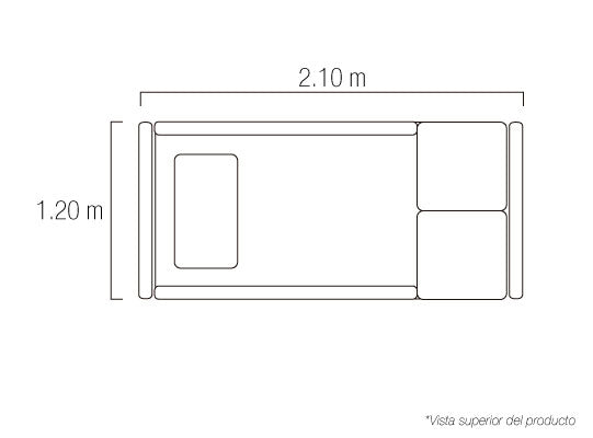 Cama Cuna Noruega Marfil