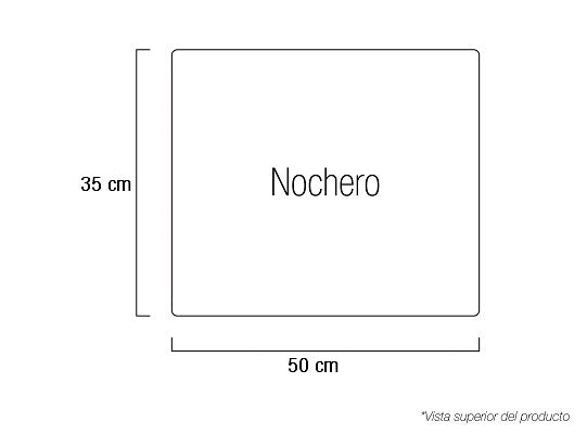 Nochero Noruega Blanco