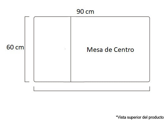 Mesa de Centro Dylan Wengue