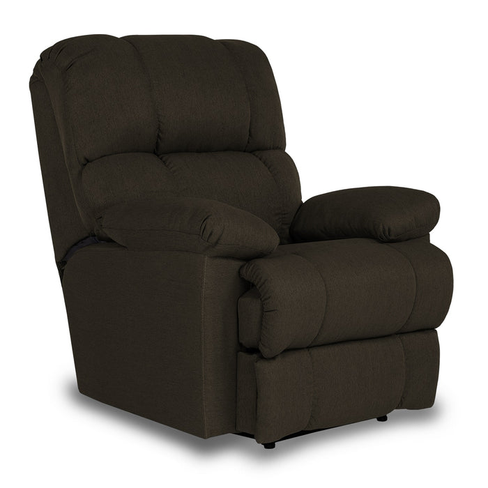 Silla Reclinable Curitiba Microfibra Chocolate