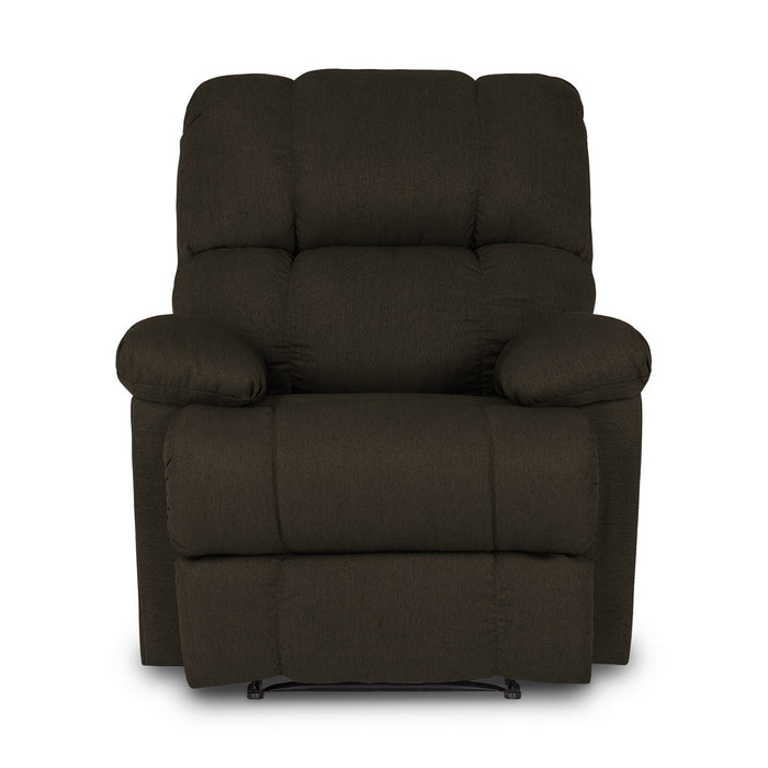Silla Reclinable Curitiba Microfibra Chocolate