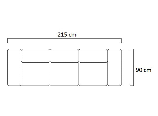 Sofá Reclinable 3 Ptos Nico Microfibra Suprema Gri