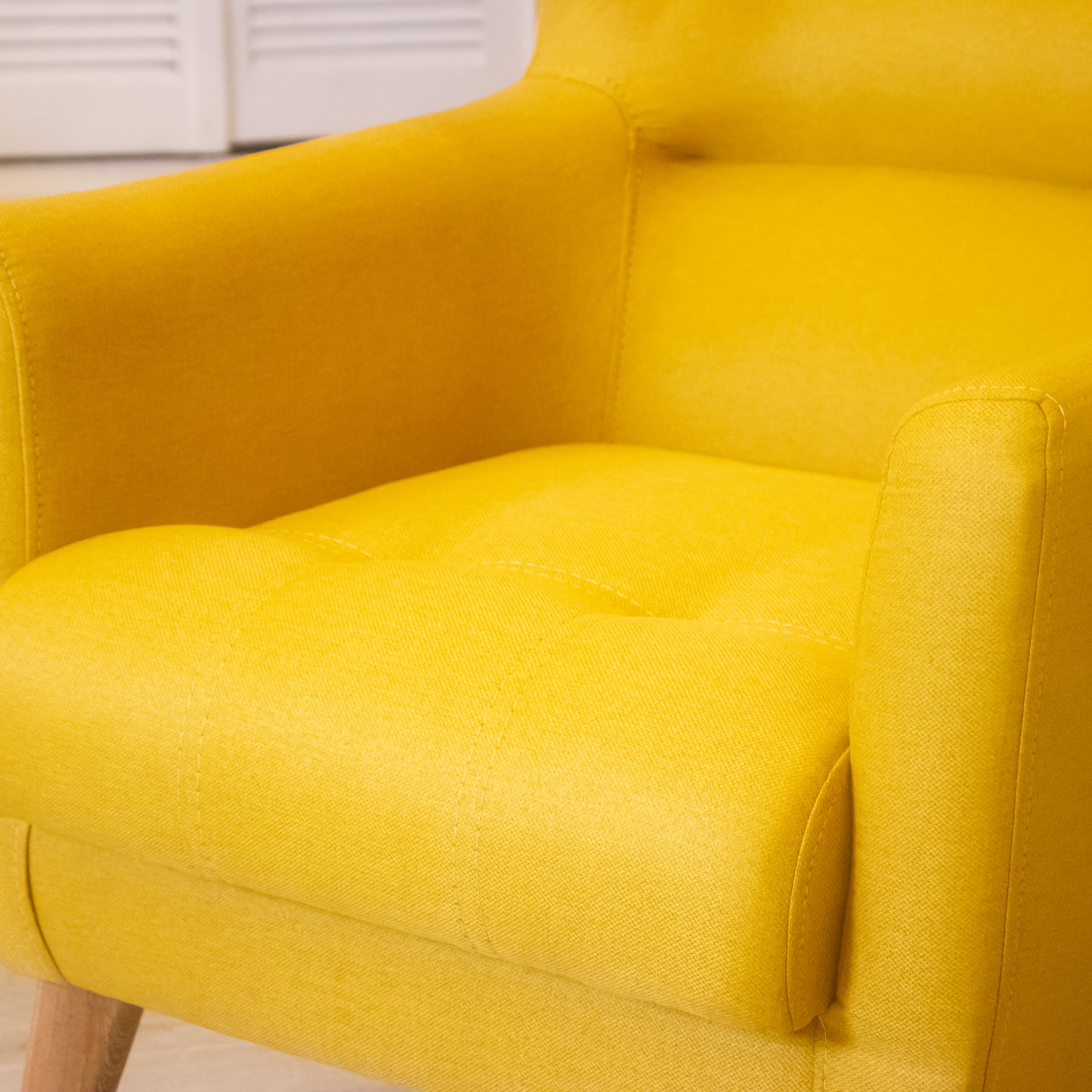 Silla Milenium Lino Amarillo