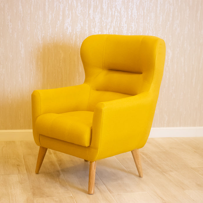 Silla Milenium Lino Amarillo