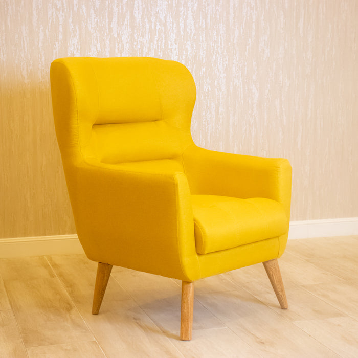 Silla Milenium Lino Amarillo