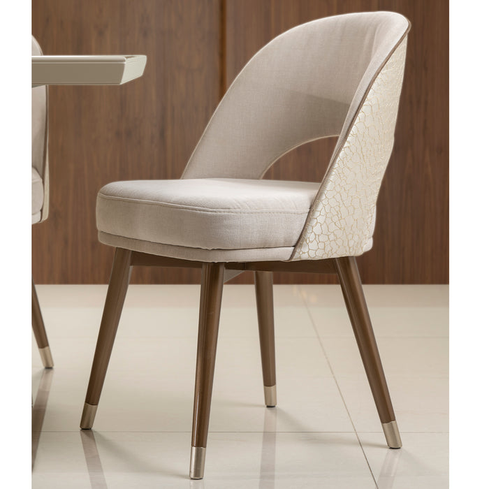 Comedor 6 Puestos Versalles Lino Beige Poliuretano