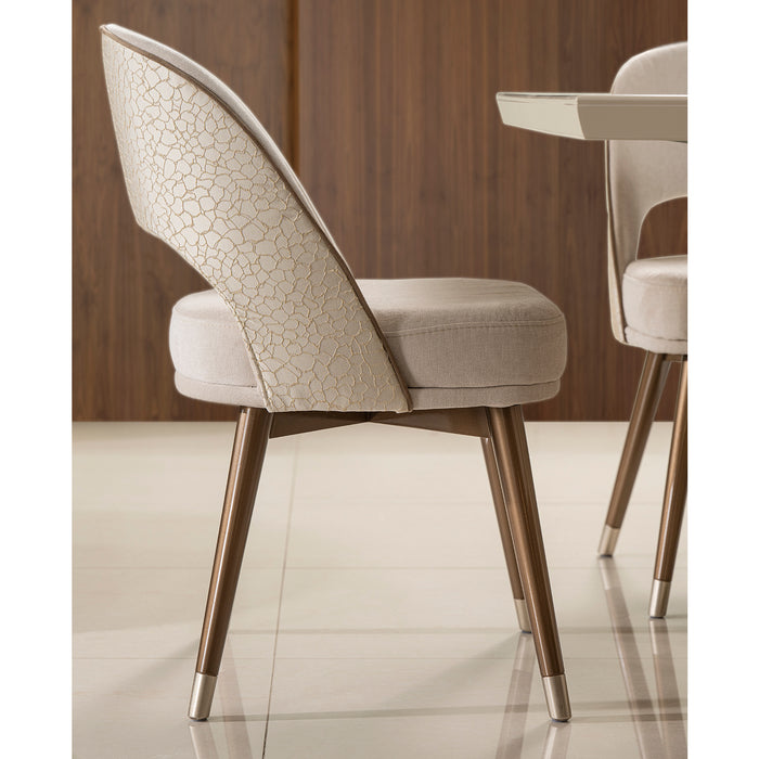Comedor 6 Puestos Versalles Lino Beige Poliuretano
