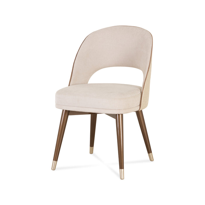 Comedor 6 Puestos Versalles Lino Beige Poliuretano