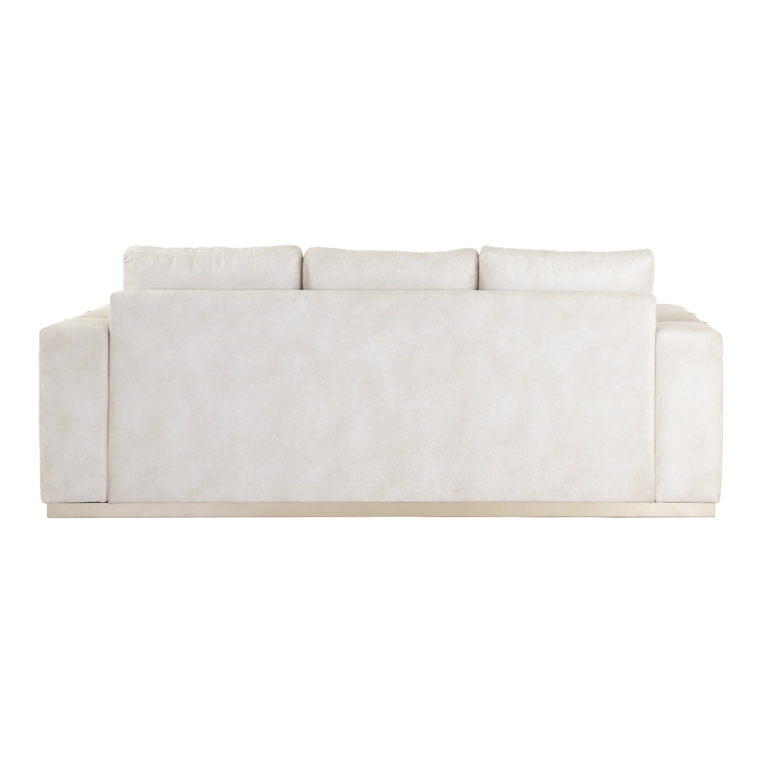 Sofá 3 Puestos Berlin Atlas Marmol Beige,Champaña
