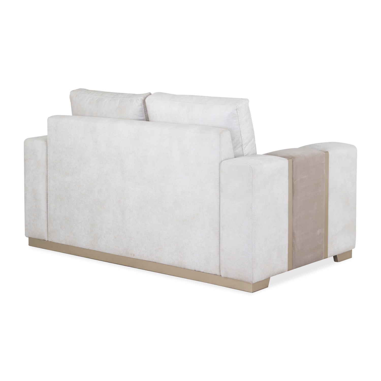 Sofá 2 Ptos Berlin Atlas Beige Champaña