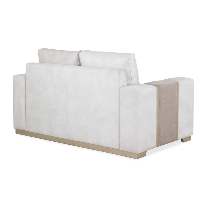 Sofá 2 Ptos Berlin Atlas Beige Champaña