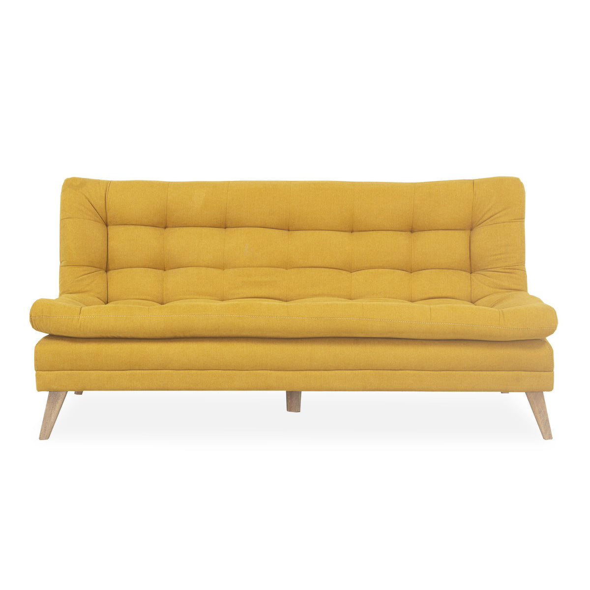 Sofá cama Dory London Mostaza — Muebles Jamar Panamá