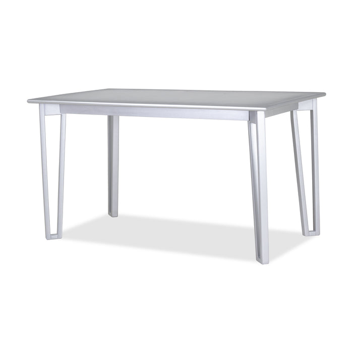 Comedor 6 Puestos Barton Chenille Plata