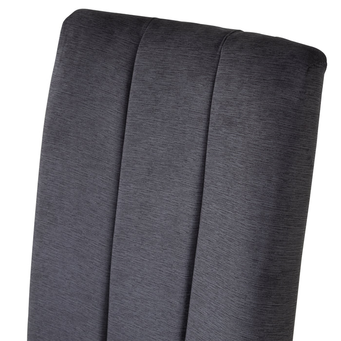 Comedor 6 Puestos Barton Chenille Plata
