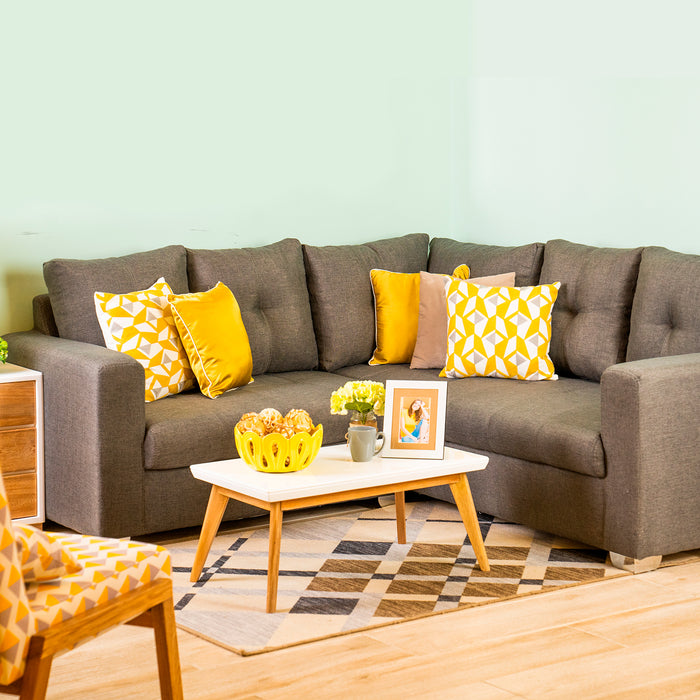 Sala Rinconera Onix Lino Gris
