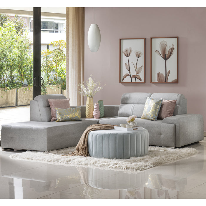 Sala Rinconera Gala Gris Plata